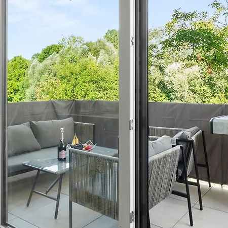 Apartment Lit Living Deluxe Woerth - Parking - Box Spring - Bbq - Balcony *