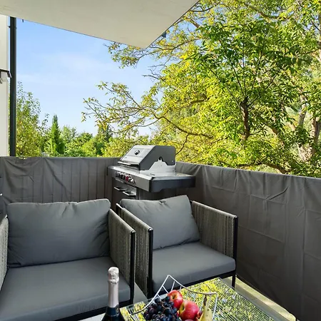 Apartment Lit Living Deluxe Woerth - Parking - Box Spring - Bbq - Balcony *