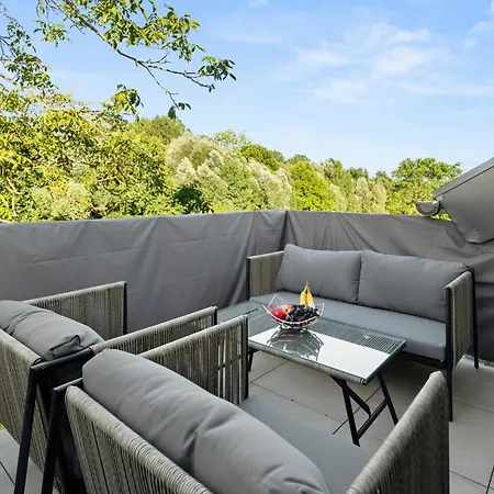 Lit Living Deluxe Woerth - Parking - Box Spring - Bbq - Balcony Apartment *