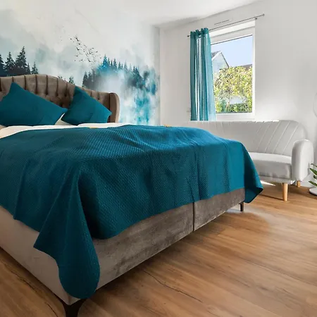 Lit Living Deluxe Woerth - Parking - Box Spring - Bbq - Balcony Apartment *