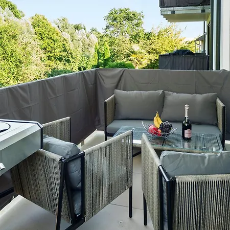 Lit Living Deluxe Woerth - Parking - Box Spring - Bbq - Balcony Apartment