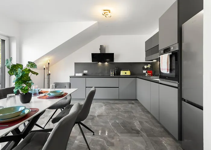 Διαμέρισμα Lit Living Deluxe Woerth - Parking - Box Spring - Bbq - Balcony Worth am Rhein