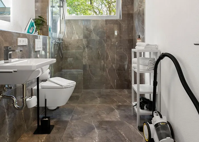 Διαμέρισμα Lit Living Deluxe Woerth - Parking - Box Spring - Bbq - Balcony *