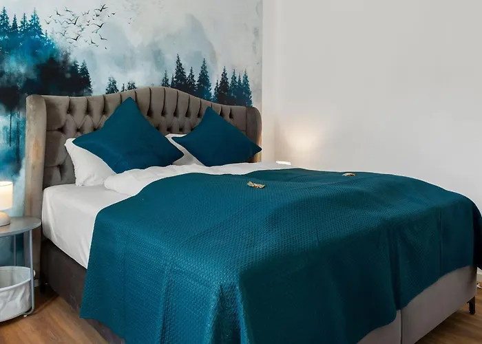 דירה Lit Living Deluxe Woerth - Parking - Box Spring - Bbq - Balcony וורת אם ריין