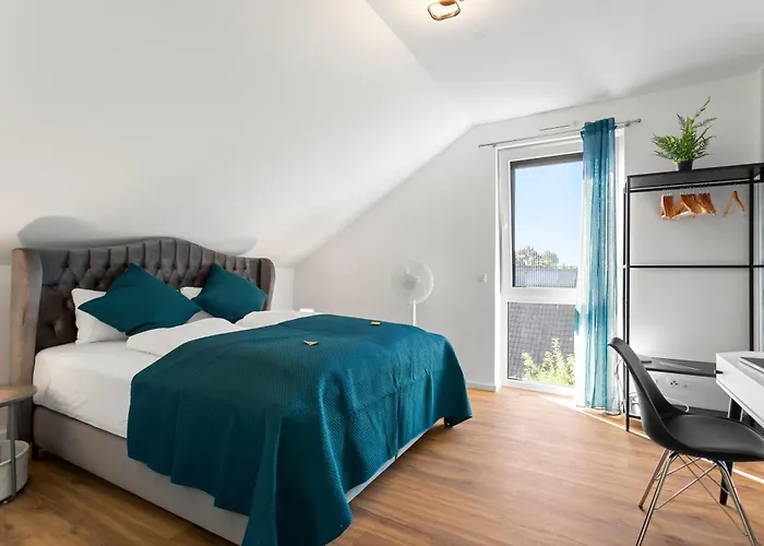 Lit Living Deluxe Woerth - Parking - Box Spring - Bbq - Balcony *