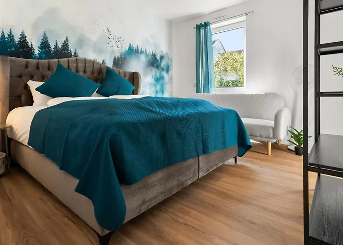 Lit Living Deluxe Woerth - Parking - Box Spring - Bbq - Balcony Διαμέρισμα *