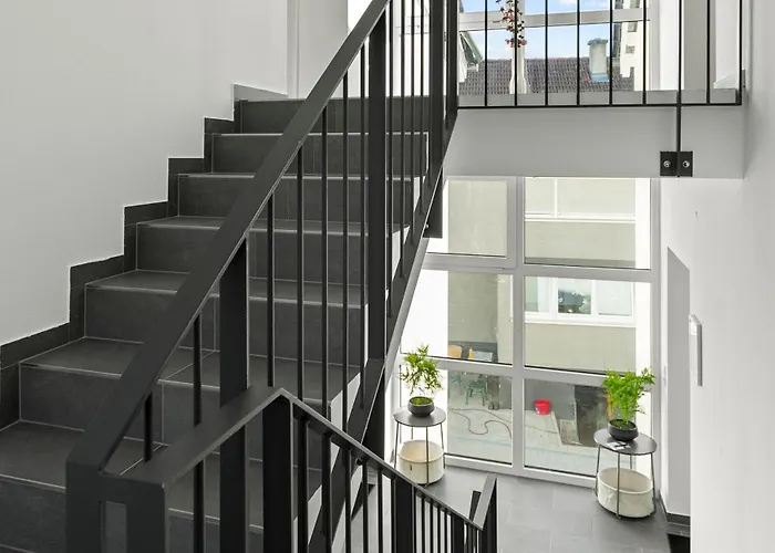 דירה Lit Living Deluxe Woerth - Parking - Box Spring - Bbq - Balcony