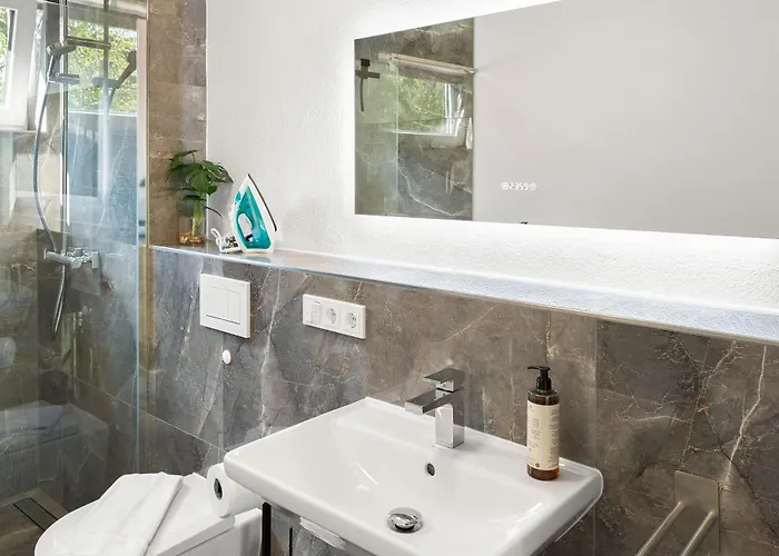 דירה Lit Living Deluxe Woerth - Parking - Box Spring - Bbq - Balcony