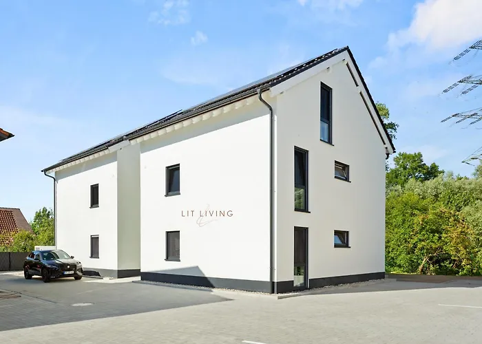 Lit Living Deluxe Woerth - Parking - Box Spring - Bbq - Balcony